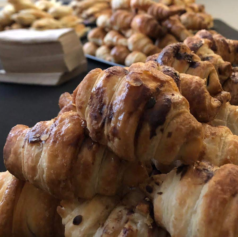 Croissants de xocolata